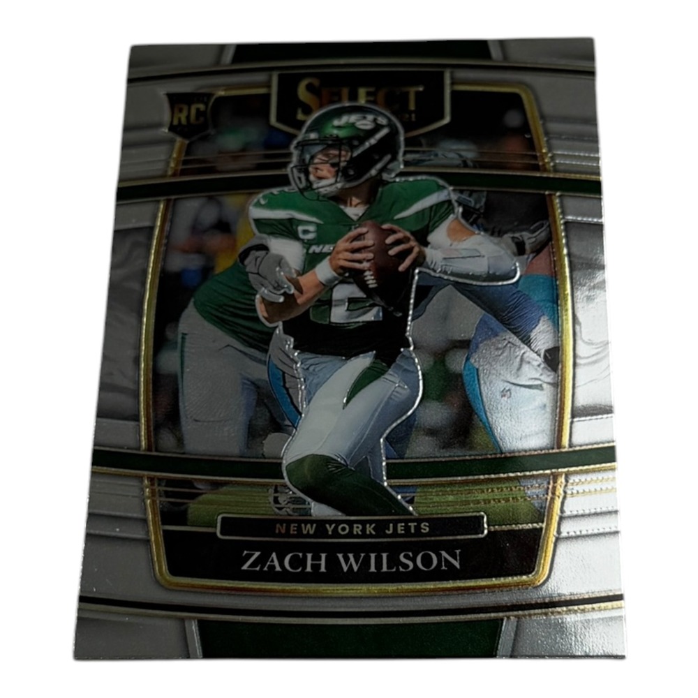 2021 Panini Select Zach Wilson Rookie Card RC #44 Concourse New York Jets NFL